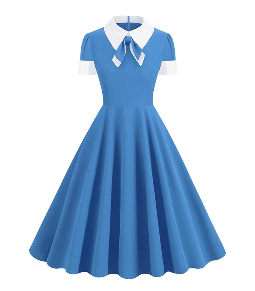【misty blue】Riviera Double Bow Dress misty blue】Riviera Double Bow Dress